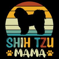 Shih Tzu Mama Zip Tote Bag