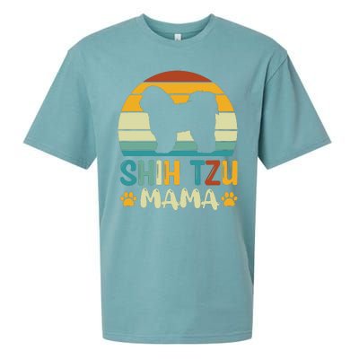 Shih Tzu Mama Sueded Cloud Jersey T-Shirt