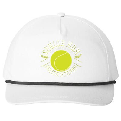 Senior Tennis Mom Cute Gift Snapback Five-Panel Rope Hat