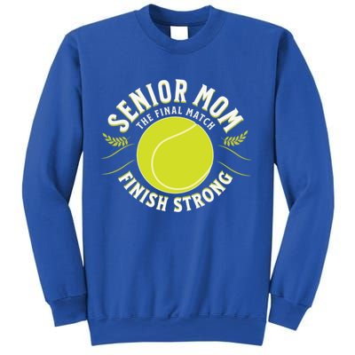 Senior Tennis Mom Cute Gift Sweatshirt