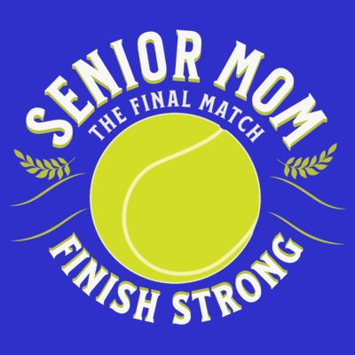 Senior Tennis Mom Cute Gift T-Shirt