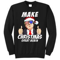 Santa Trump Make Christmas Great Again Family Matching Sweatshirt