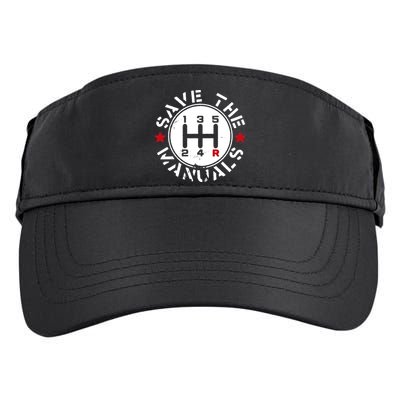 Save The Manuals Adult Drive Performance Visor