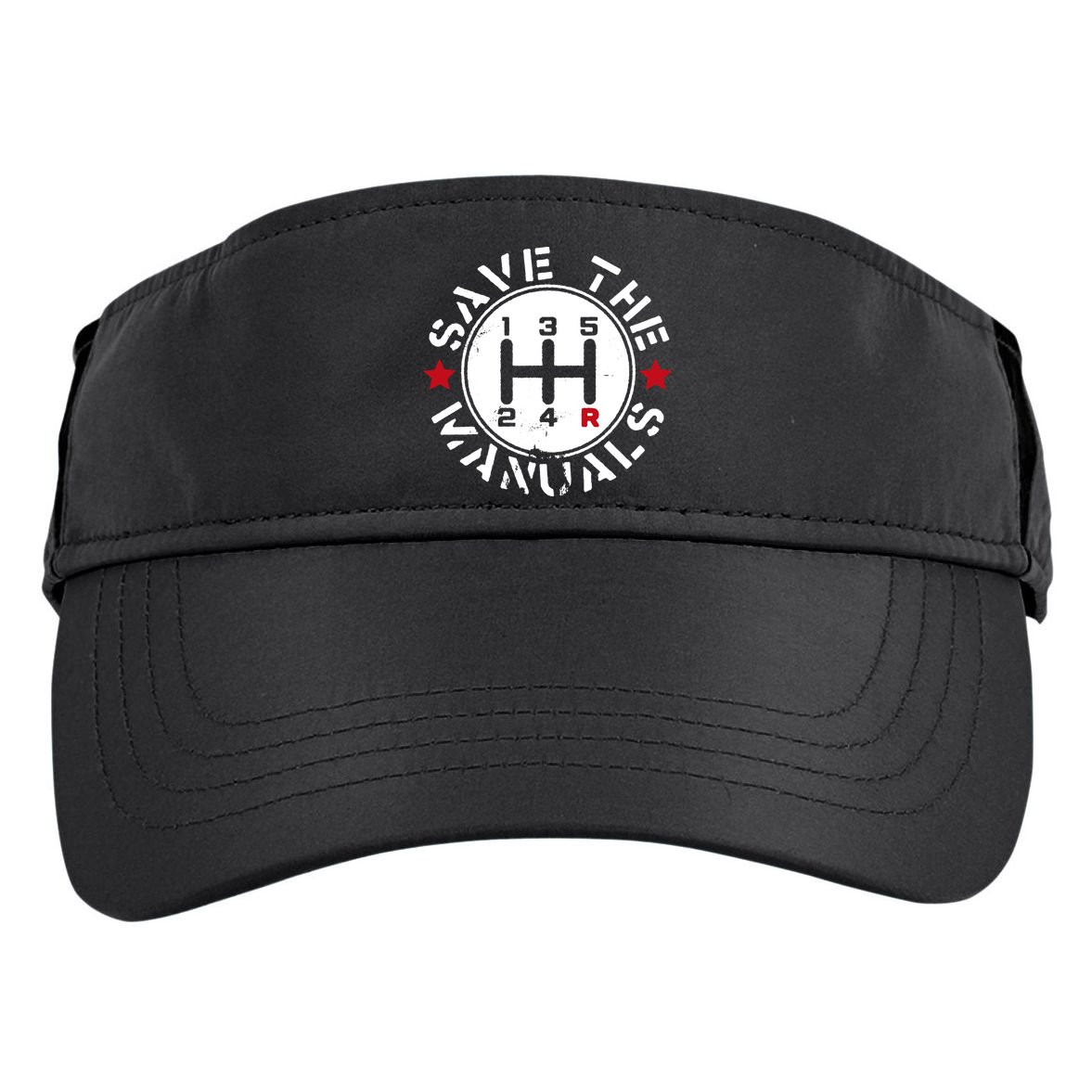 Save The Manuals Adult Drive Performance Visor
