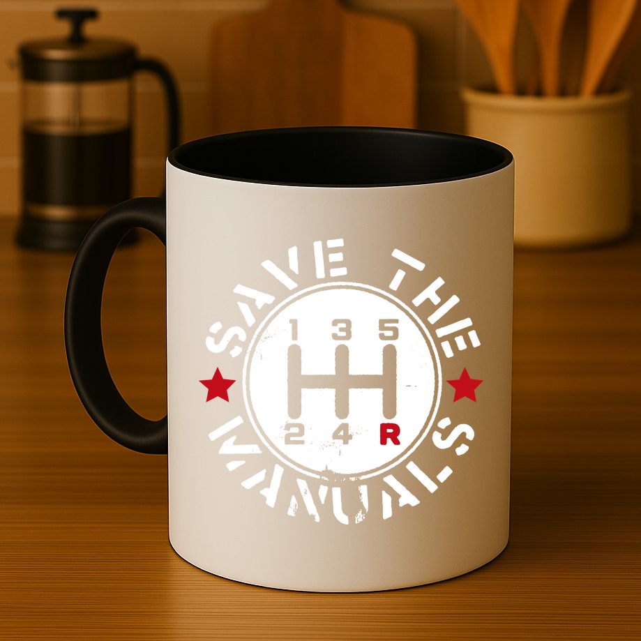 Save The Manuals Mug