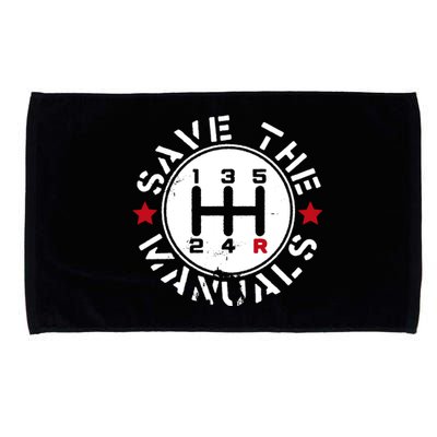 Save The Manuals Microfiber Hand Towel