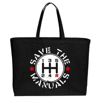 Save The Manuals Cotton Canvas Jumbo Tote