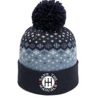 Save The Manuals The Baniff Cuffed Pom Beanie