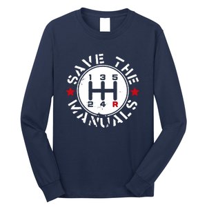 Save The Manuals Long Sleeve Shirt