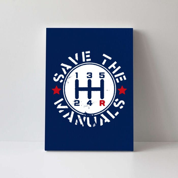 Save The Manuals Canvas