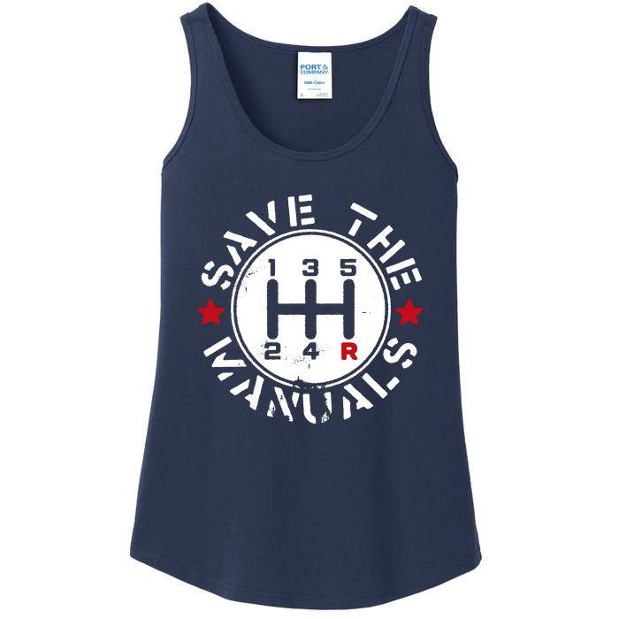 Save The Manuals Ladies Essential Tank