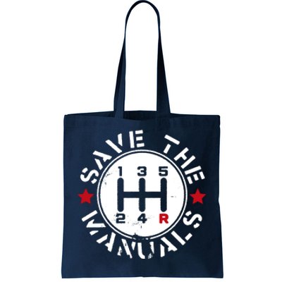 Save The Manuals Tote Bag