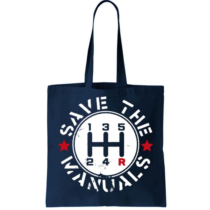 Save The Manuals Tote Bag