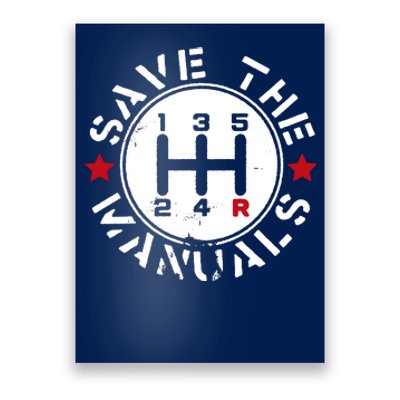 Save The Manuals Poster