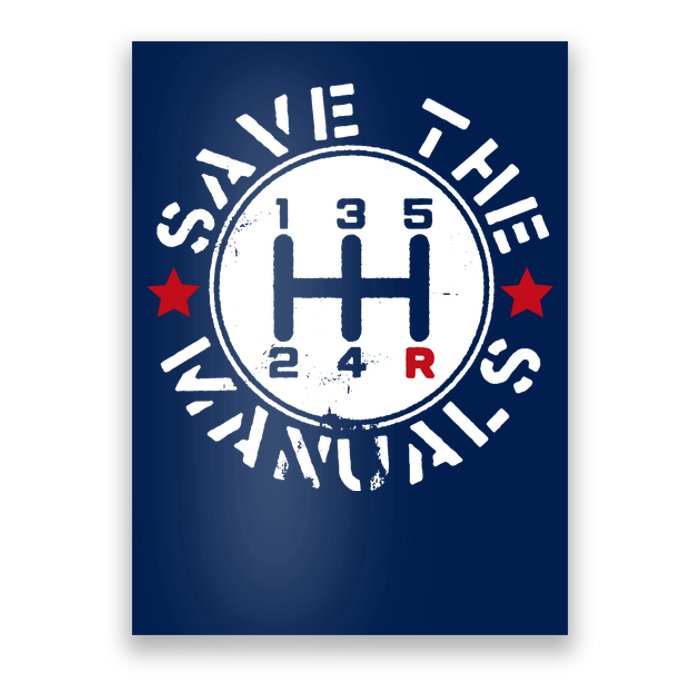 Save The Manuals Poster