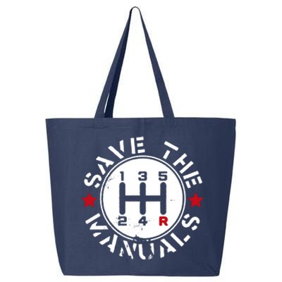 Save The Manuals 25L Jumbo Tote