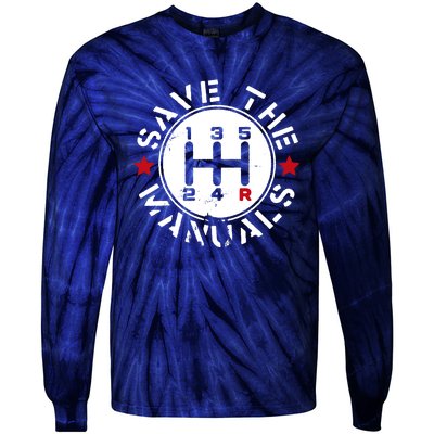 Save The Manuals Tie-Dye Long Sleeve Shirt