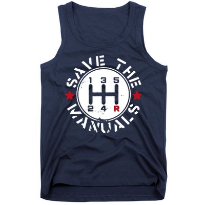 Save The Manuals Tank Top