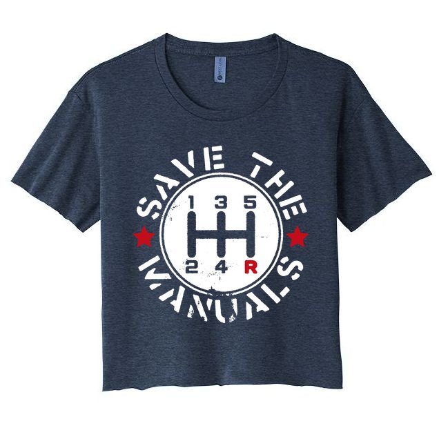 Save The Manuals Crop Top