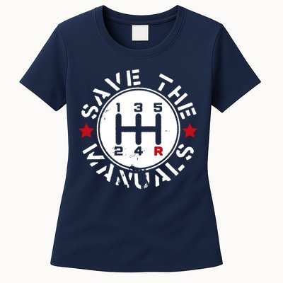 Save The Manuals Womens T-Shirt
