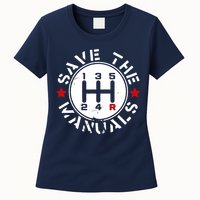 Save The Manuals Womens T-Shirt