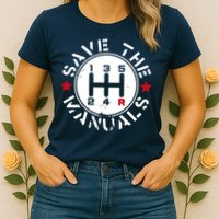 Save The Manuals Womens T-Shirt