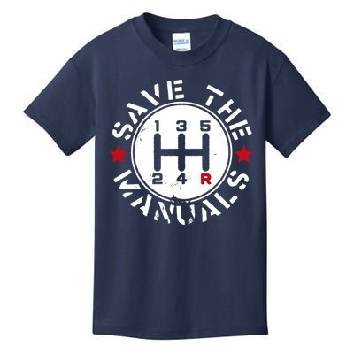 Save The Manuals Kids T-Shirt