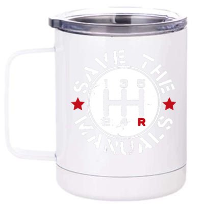 Save The Manuals 12 oz Stainless Steel Tumbler Cup