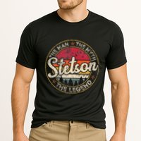 Stetson The Man The Myth The Legend Personalized Name Performance Shirt