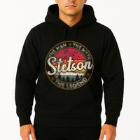 Stetson The Man The Myth The Legend Personalized Name Hoodie