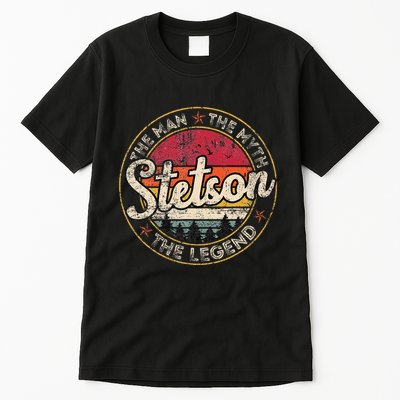 Stetson The Man The Myth The Legend Personalized Name Tall T-Shirt