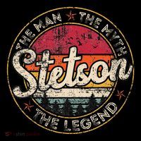 Stetson The Man The Myth The Legend Personalized Name Impact Tech Backpack