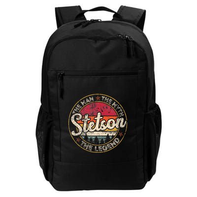 Stetson The Man The Myth The Legend Personalized Name Backpack