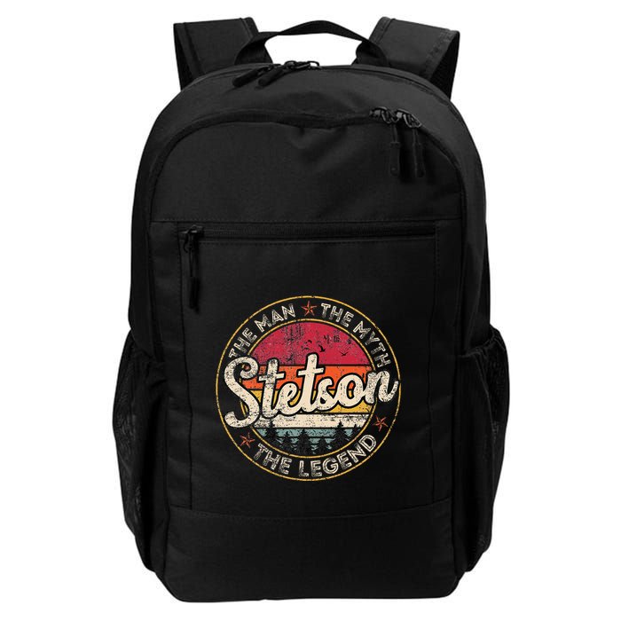 Stetson The Man The Myth The Legend Personalized Name Backpack