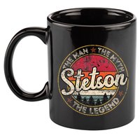 Stetson The Man The Myth The Legend Personalized Name 11oz C Handle Ceramic Mug