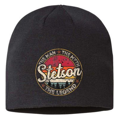 Stetson The Man The Myth The Legend Personalized Name Sustainable Beanie
