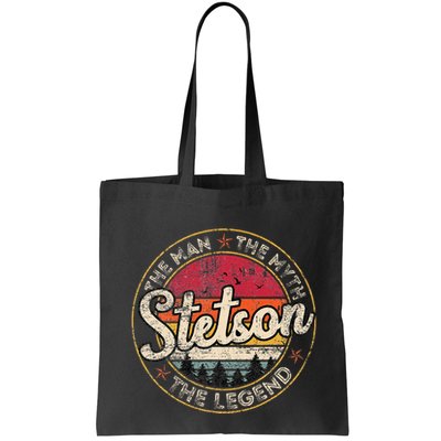 Stetson The Man The Myth The Legend Personalized Name Bag
