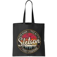 Stetson The Man The Myth The Legend Personalized Name Bag