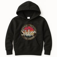 Stetson The Man The Myth The Legend Personalized Name Kids Hoodie