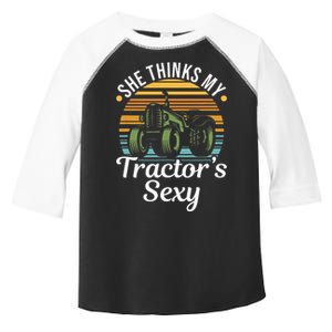 She Thinks My TractorS Sexy Tractor Driver Toddler Fine Jersey T-Shirt