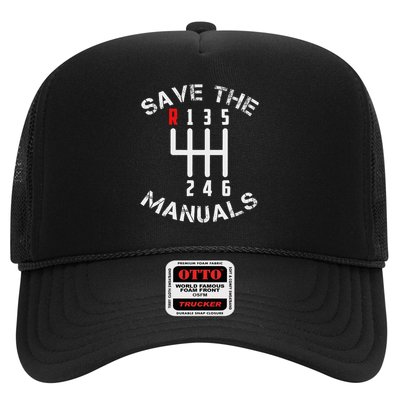 Save The Manuals Three Pedals 6 Speed Transmission Trucker Hat