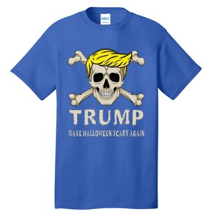 Skeleton Trump Make Halloween Scary Again America Great 24 Tall T-Shirt