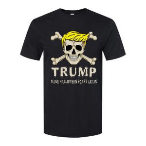 Skeleton Trump Make Halloween Scary Again America Great 24 Softstyle CVC T-Shirt