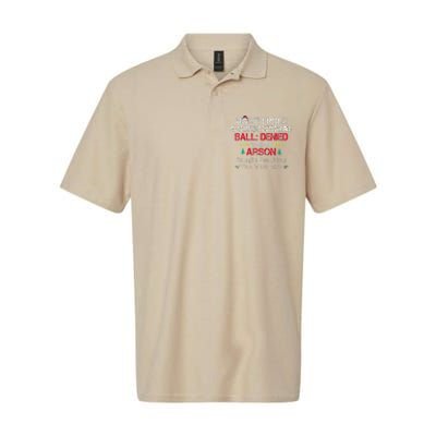 Smoking The Mistletoe North Pole Correctional Christmas Softstyle Adult Sport Polo