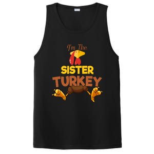 Sister Turkey Matching Family Group Thanksgiving Gifts  PosiCharge Competitor Tank