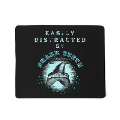 Shark Tooth Megalodon Fossil Finder Gift Mousepad