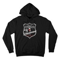 Shawnee Tribe Native American Indian Strong Pride Badge Hoodie