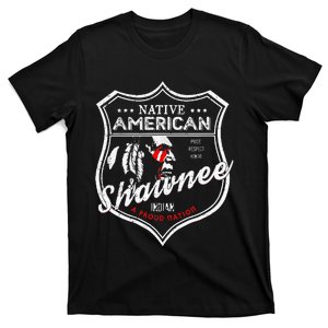 Shawnee Tribe Native American Indian Strong Pride Badge T-Shirt