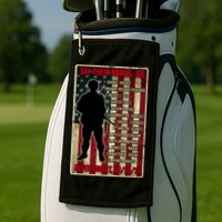 Say Their Names Joe Of 13 Fallen Soldiers Tribute Golf Towel