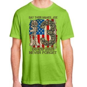 Say Their Names Joe 082621 Never Forget Adult ChromaSoft Performance T-Shirt